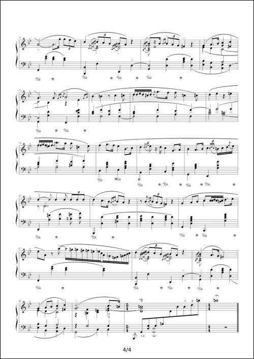 G小调夜曲，Op.37,No.1-肖邦第11号夜曲-钢琴谱