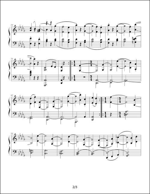 月光奏鸣曲-贝多芬《月光》第二乐章-钢琴谱