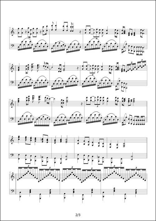Let it be-钢琴谱