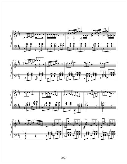 Seguidilla-赛圭迪亚舞曲-选自《卡门组曲精选》-钢琴谱