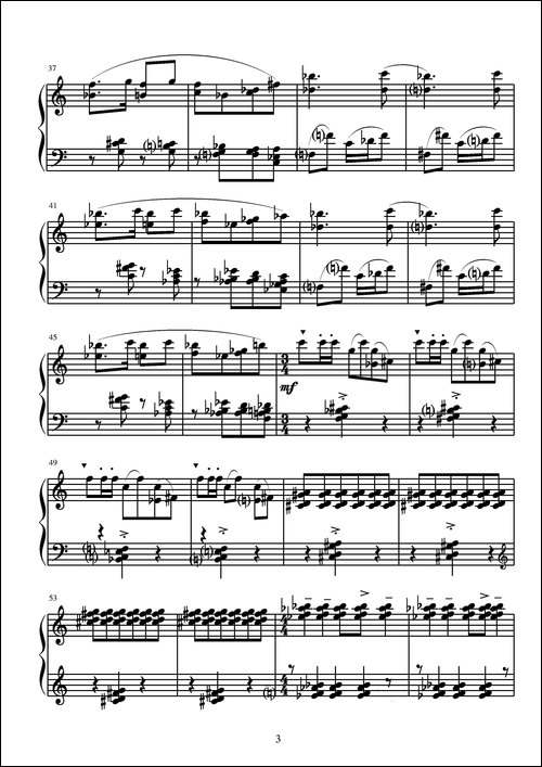第4钢琴奏鸣曲-第一乐章-钢琴谱