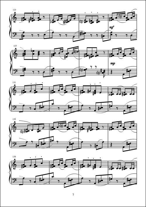 第4钢琴奏鸣曲-第3乐章-钢琴谱