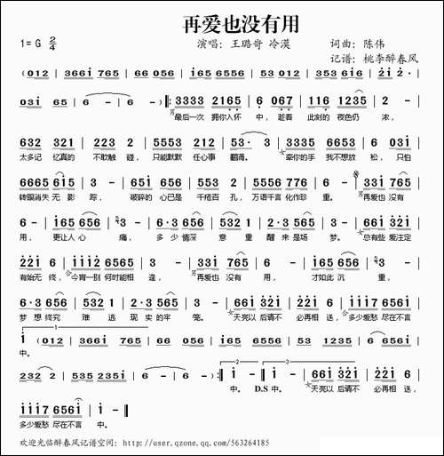 -再爱也没有用