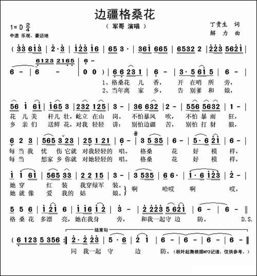 边疆格桑花