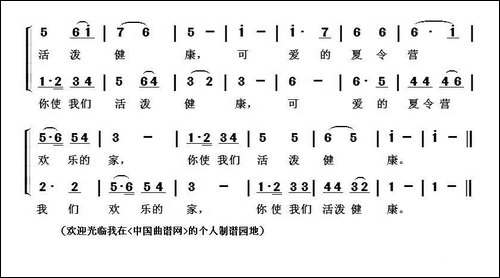 夏令营旅行歌-纪录片《幸福儿童》插曲