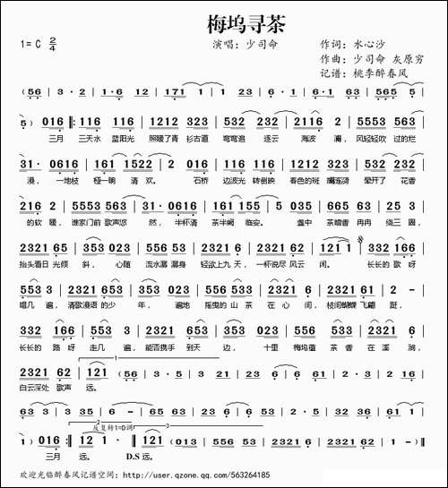 梅坞寻茶