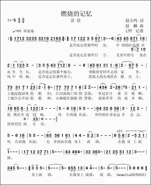 燃烧的记忆