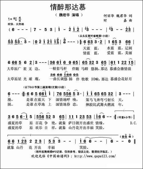 情醉那达慕