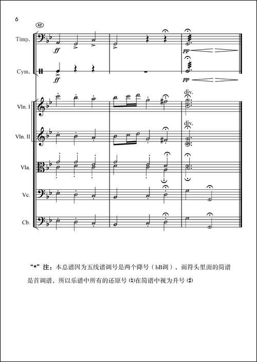 小步舞曲-弦乐总谱