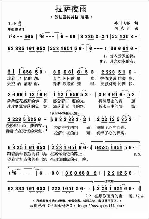 拉萨夜雨