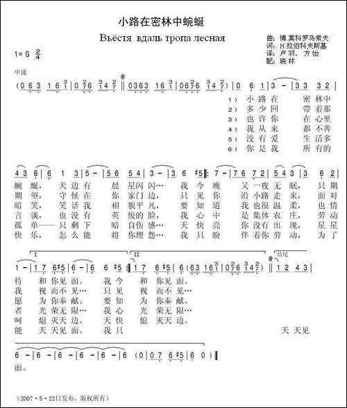 小路在密林中蜿蜒