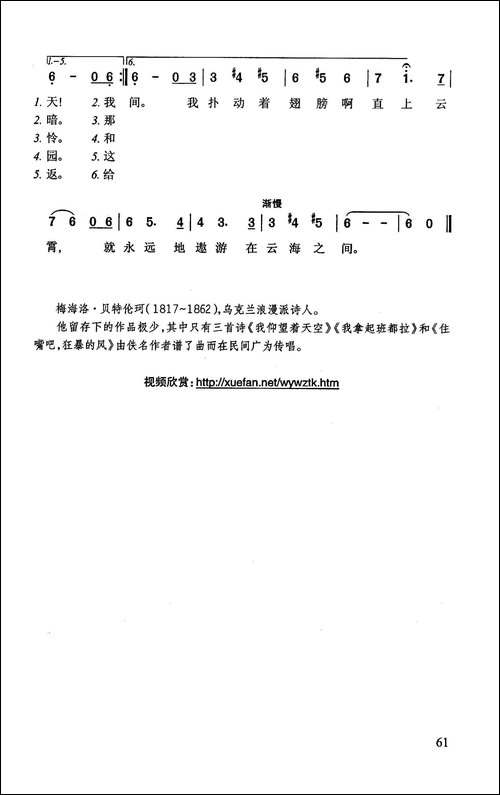 我仰望着天空