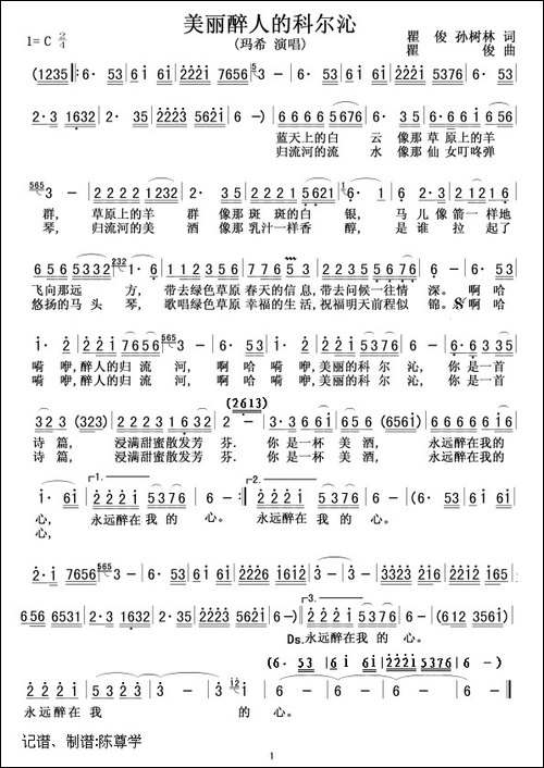 美丽醉人的科尔沁