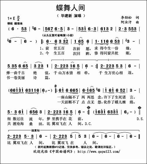 蝶舞人间