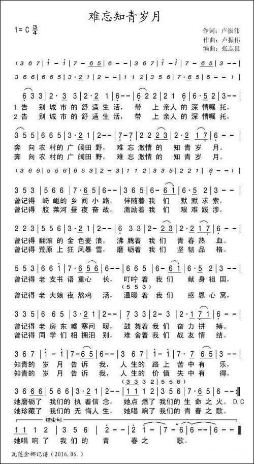 难忘知青岁月