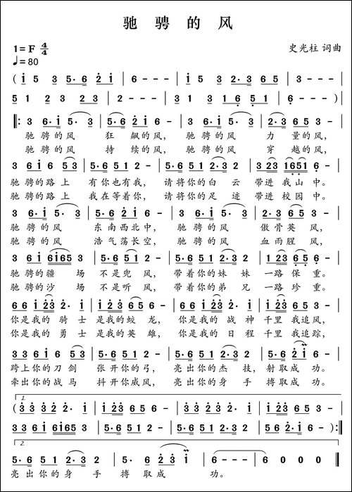 驰骋的风