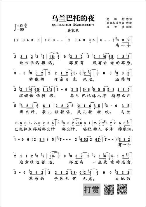 乌兰巴托的夜