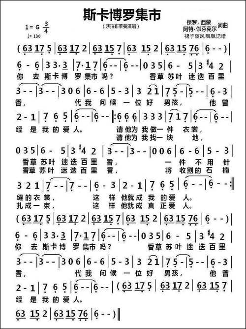 斯卡博罗集市