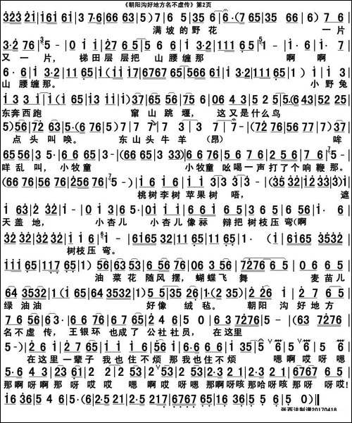 朝阳沟好地方名不虚传-电影《朝阳沟》选曲