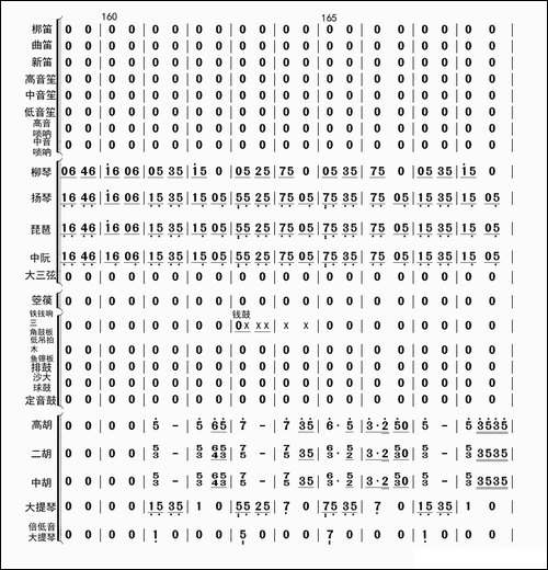 高山青-总谱