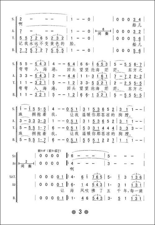 东方之珠-合唱