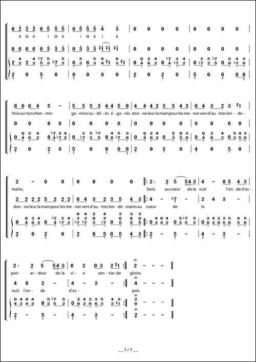 Vois-Sur-Ton-Chemin-《放牛班的春天》主题曲-合唱、独