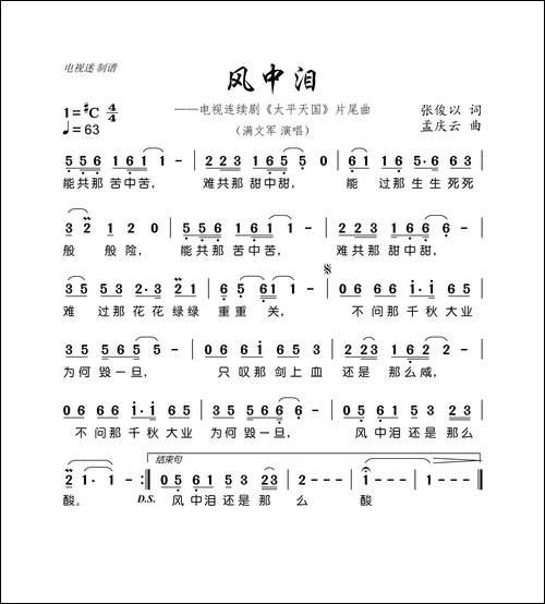 风中泪