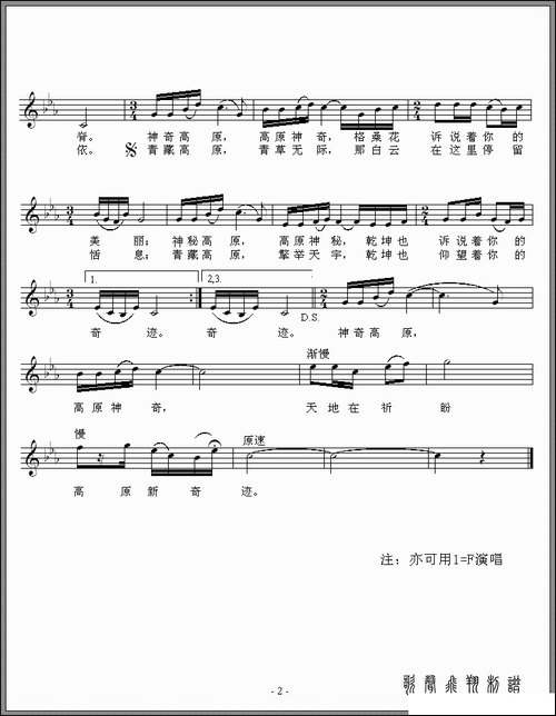 神奇的高原
