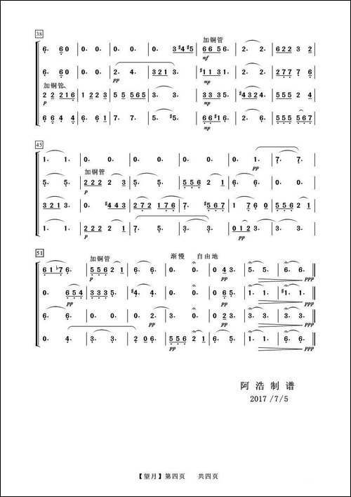 望月-器乐合奏