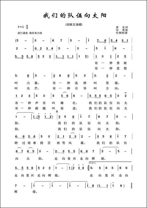 军旅歌曲100首：我们的队伍向太阳
