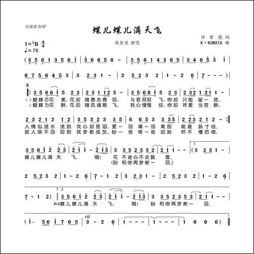 蝶儿蝶儿满天飞