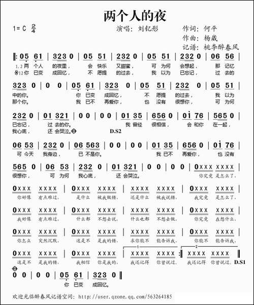 两个人的夜