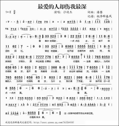 最爱的人却伤我最深