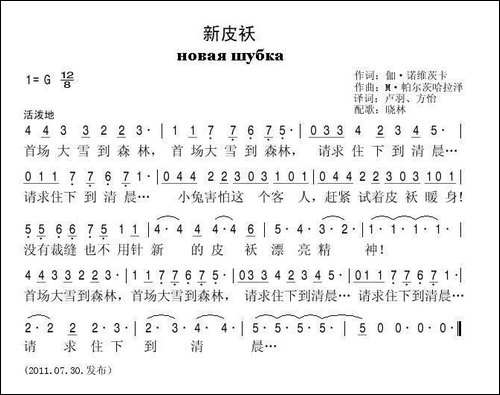 新皮袄-俄