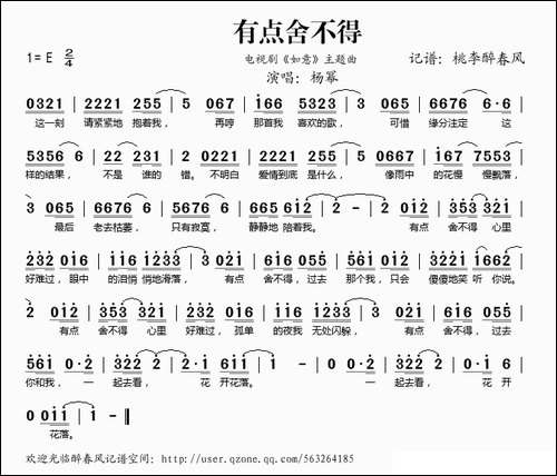 有点舍不得-电视剧《如意》主题曲