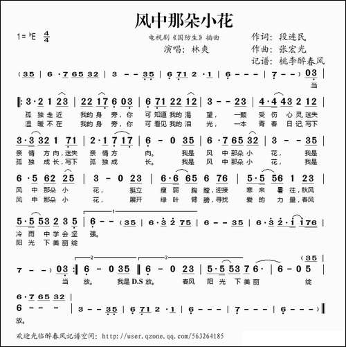 风中那朵小花-电视剧《国防生》插曲