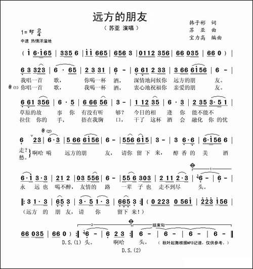 远方的朋友