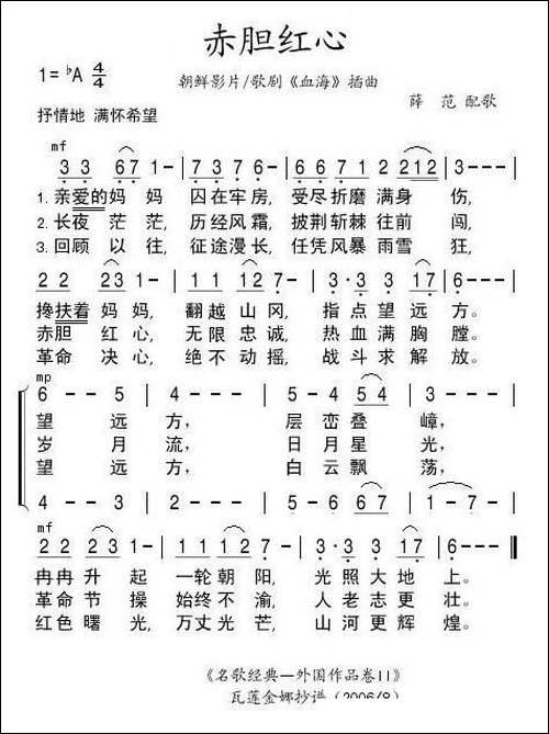 赤胆红心-朝鲜
