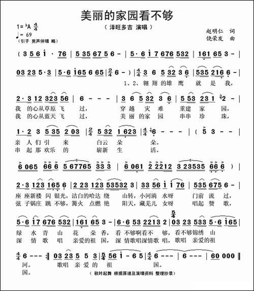 美丽的家园看不够-又名：美丽家园看不够