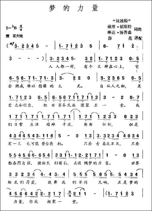 梦的力量-美
