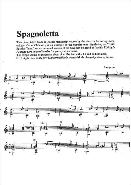 spagnoletta-古典吉他