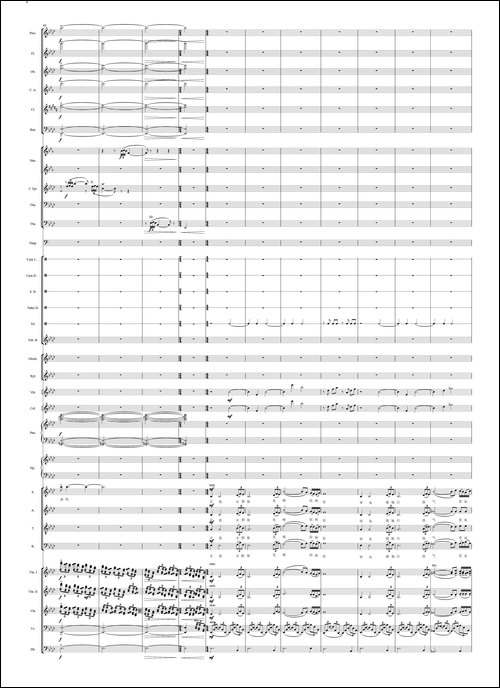 红棉颂-领唱+合唱、交响乐队伴奏总谱-合唱曲谱