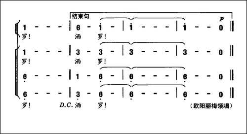 欢迎你到梁河来-合唱曲谱