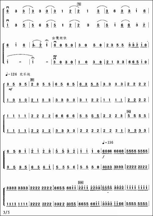 音乐会练习一-二重奏-胡琴