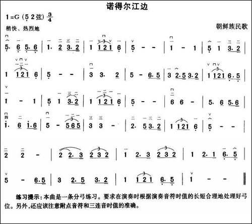 诺得尔江边-胡琴