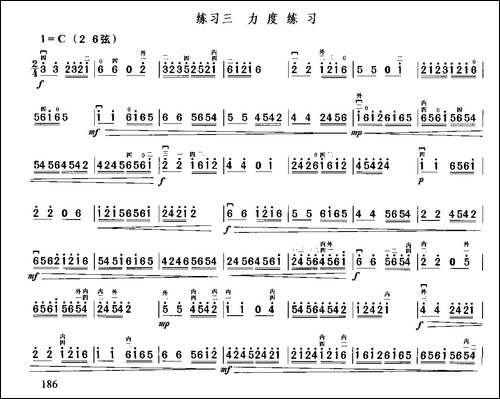 二胡力度练习-胡琴