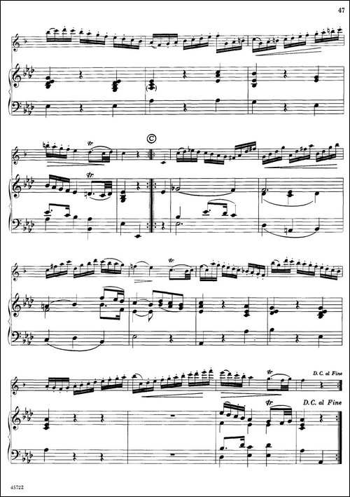 15首古典萨克斯独奏曲：10、Minuet-中音萨克斯+-胡琴