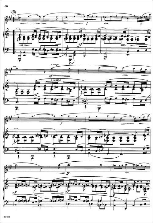 15首古典萨克斯独奏曲：13、Vocalise-中音萨克斯-胡琴
