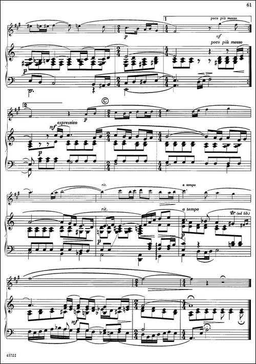 15首古典萨克斯独奏曲：13、Vocalise-中音萨克斯-胡琴