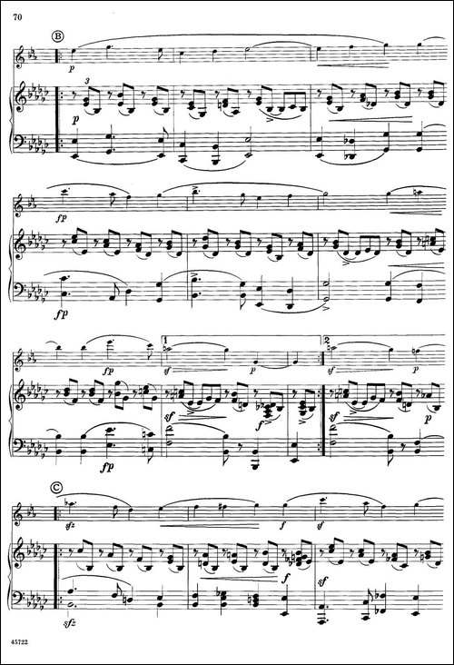 15首古典萨克斯独奏曲：15、Fantasy-Piece-中音-胡琴